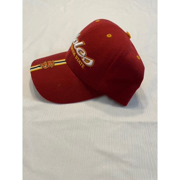 FSU Florida State University Mike Martin Autographed Baseball Hat Red Gold - Picture 11 of 12